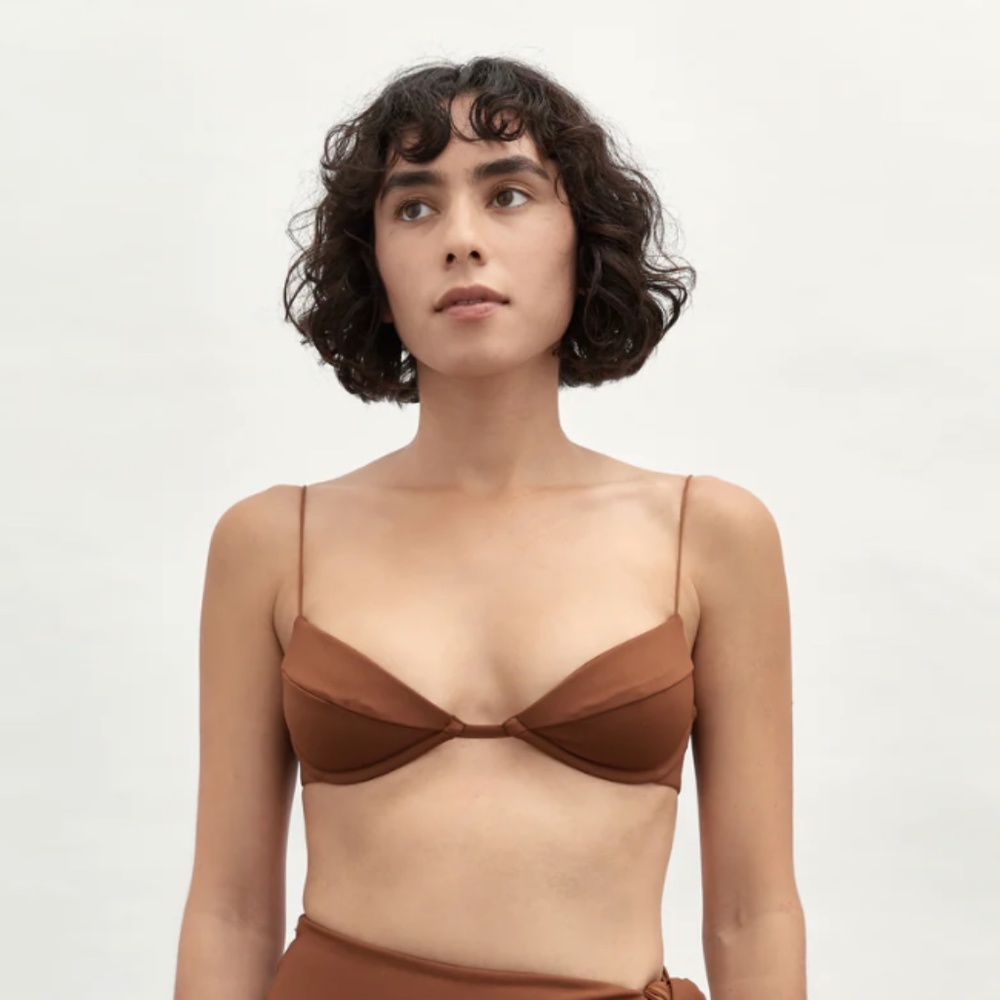 Fine Strap Almond Top Ziah by St. Agni